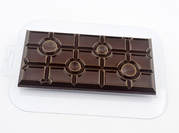 Chocolate Bar Mold for Handmade Chocolate, Crafts Molds Plastic Mold  Chocolate Mold 3 