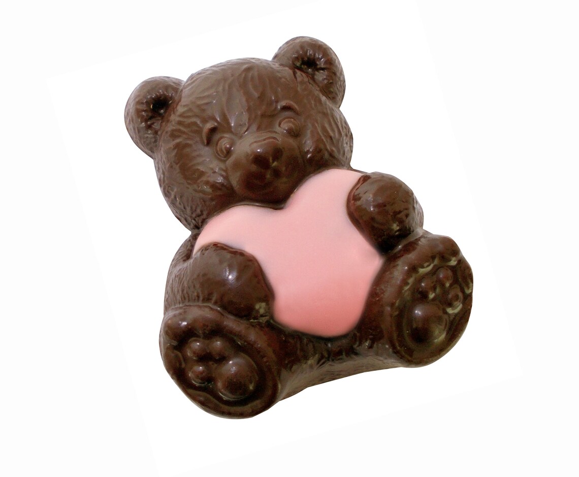 TEDDY BEAR plastic mold chocolate mold Ñandy moulds | Etsy