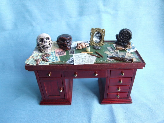 Original Miniature By Alexandra Blythe Ethnographic Desk Etsy