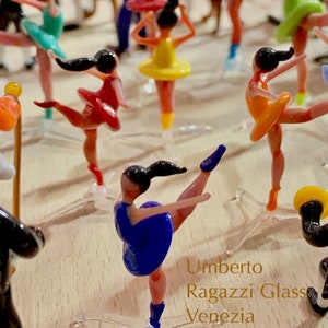 Pinocchio, figurine en verre de Murano à Venise par Umberto Ragazzi, voir mes miniatures et statuettes image 8