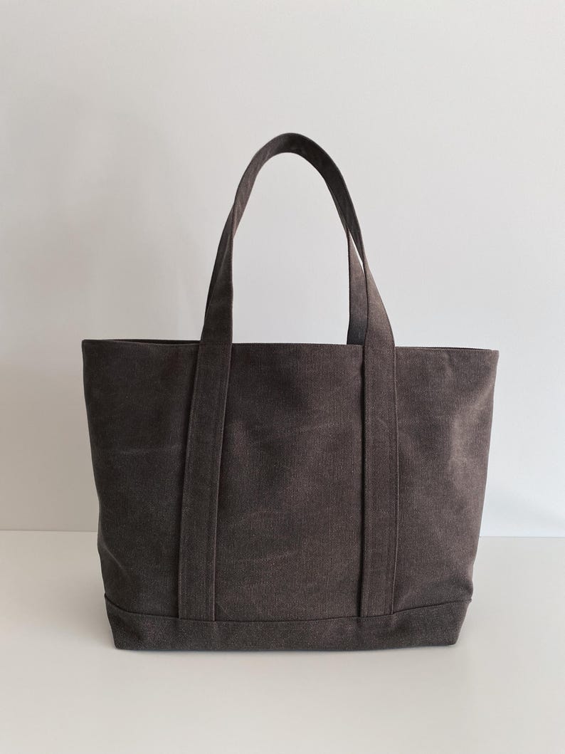 Tote Bag Sewing Pattern Bundle | PDF Sewing Patterns | Mini & Large Tote Bag | Digital Download | JUNO + KAIA image 13