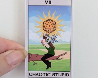 Chaotic Stum Tarot Daylight | D20 | vattentät | vinyl | laminerad