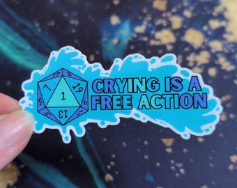 Sorgligt gråtande är ett gratis actionrollspel med tärningar i D20-spel | Dungeons and Dragons ttrpg | Kritiskt misslyckande | Tärningskast