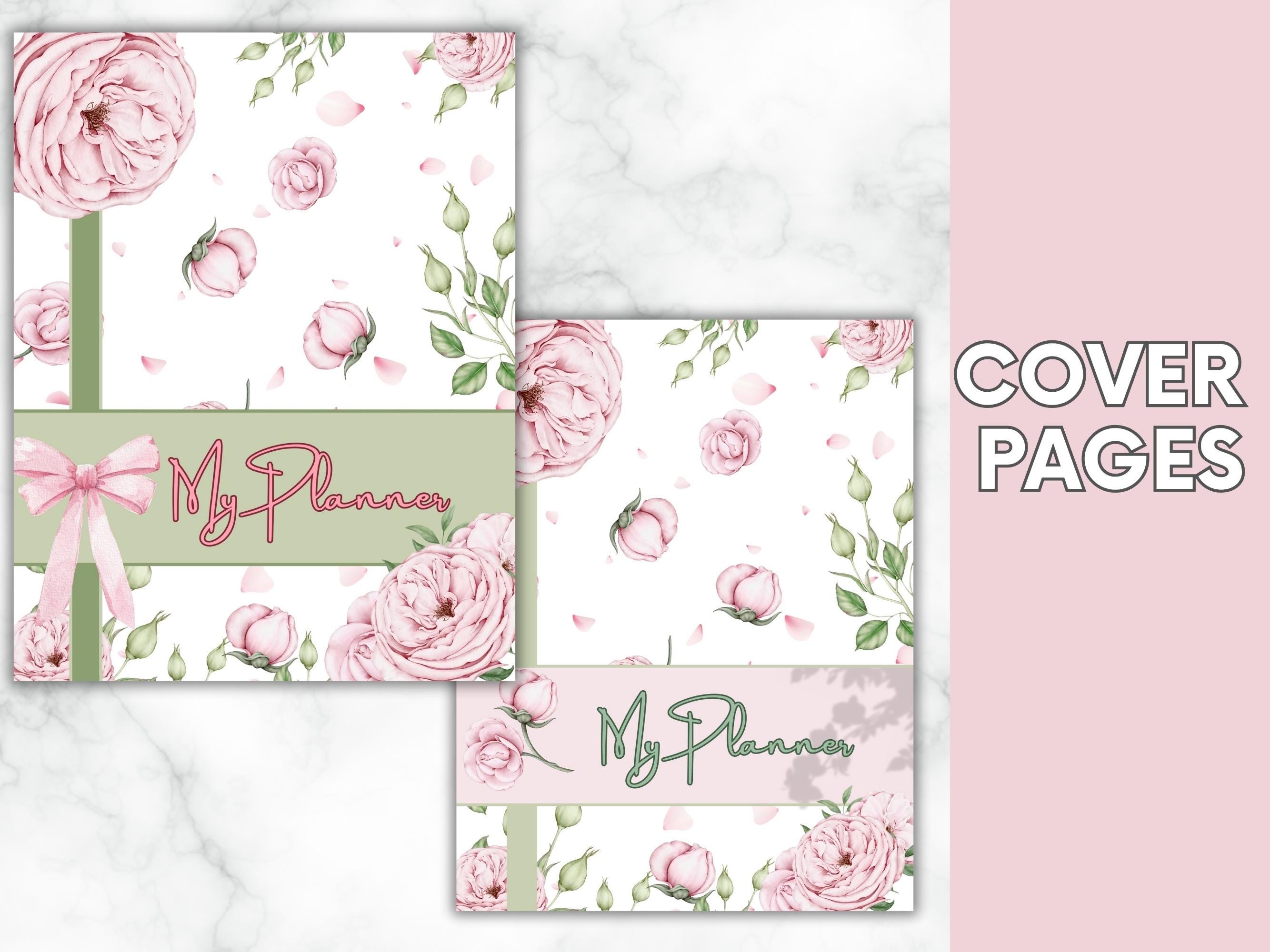 Floral Printable Planner Bundle | Printable to Do List | Daily Weekly ...