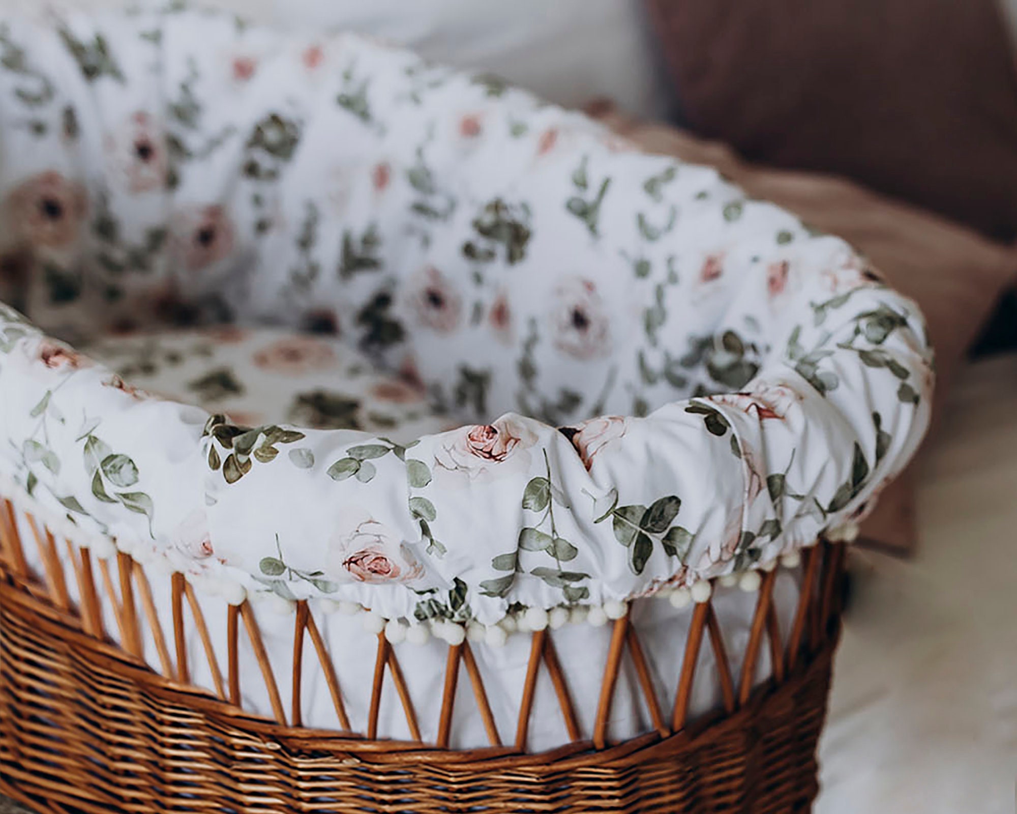 Bassinet bumper sales