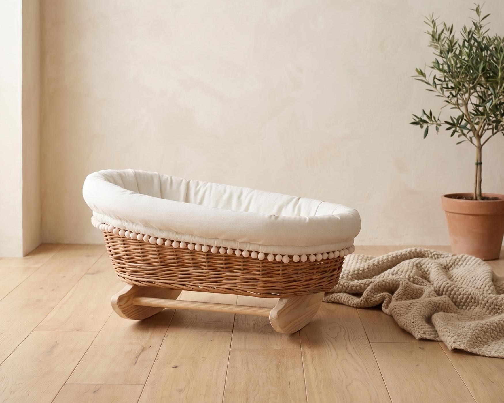 Rattan doll bed - Etsy 日本