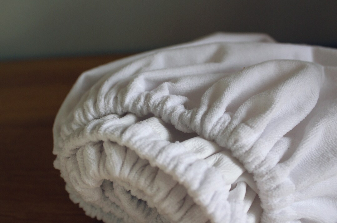 Terry Elastic Waterproof Terry Cloth Mattress Protector, Elastic Band, Custom Size - Etsy