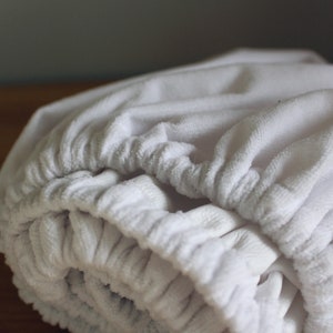 Waterproof Terry Cloth Mattress Protector, Elastic Band, Custom Size