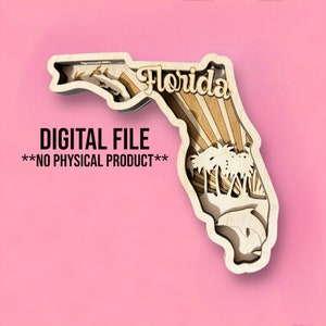Digitale Datei - 4 Layer Florida