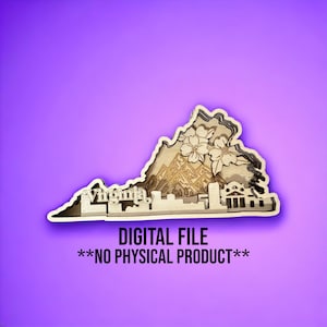 Digital File - 5 Layer Virginia