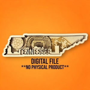 Digital File - 5 Layer Tennessee