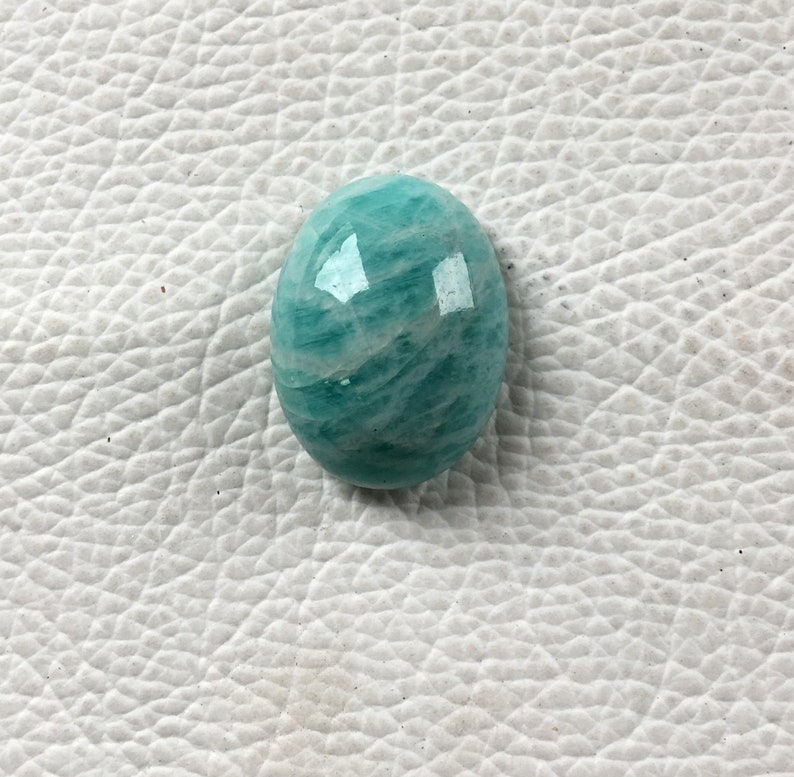 mm S96 16.15Cts Top Rare Amazonite Gemstone Natural Amazonite Cabochons Top Quality Amazonite Loose stone Semi Precious Amazonite 20X15X8
