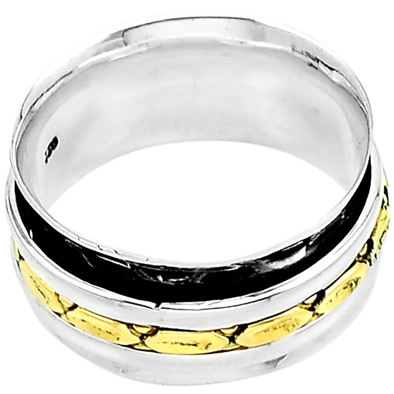Meditation ring-Spinner ring-Sterling silver spinner ring-Sterling silver ring-Worry ring-Anxiety ring-Fidget ring-Silver spinner ring 1036