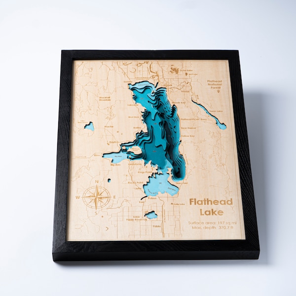 Flathead Lake Art Etsy