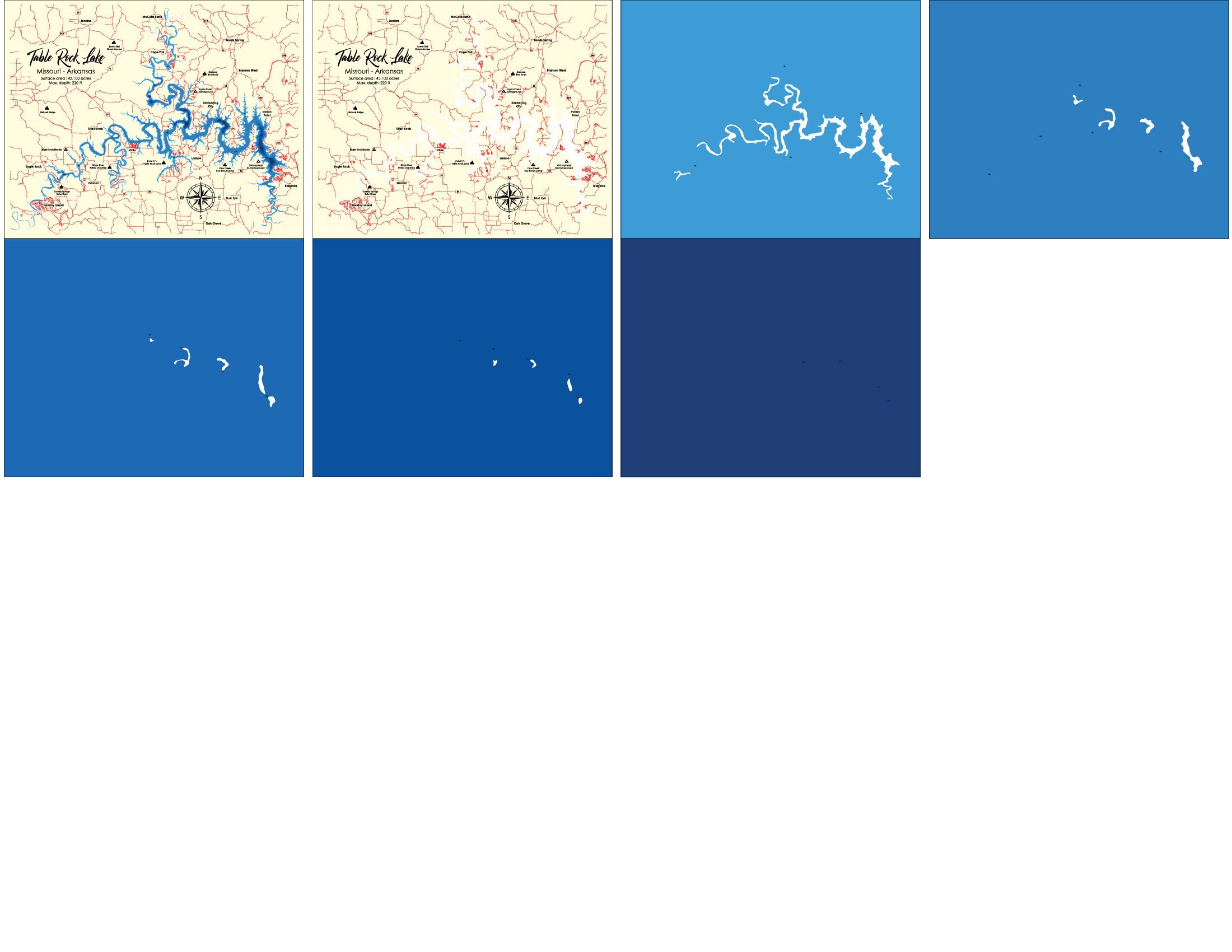 36 acre reservoir in sc. temps are 80-85 water should be in 70s I'm  assuming. My question is, is it worth trying to fish that lower Creek where  water is going to, image size:2200x1700