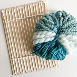 Weaving kits for kids / Child craft kit / Easy craft kit for students / Weaving loom kit for children / Woven wall hanging supplies for kids