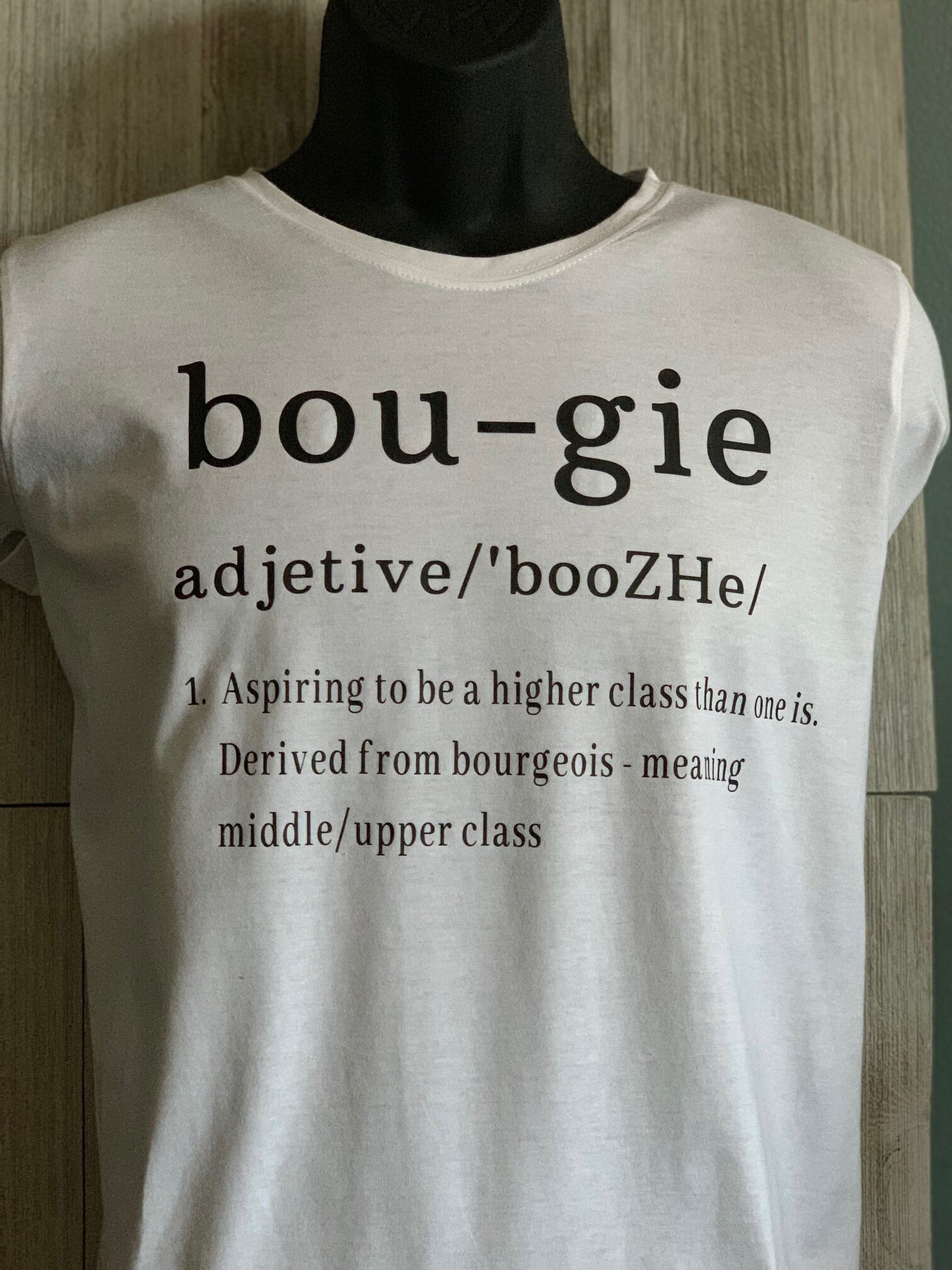 Bougie Definition Tshirt Etsy