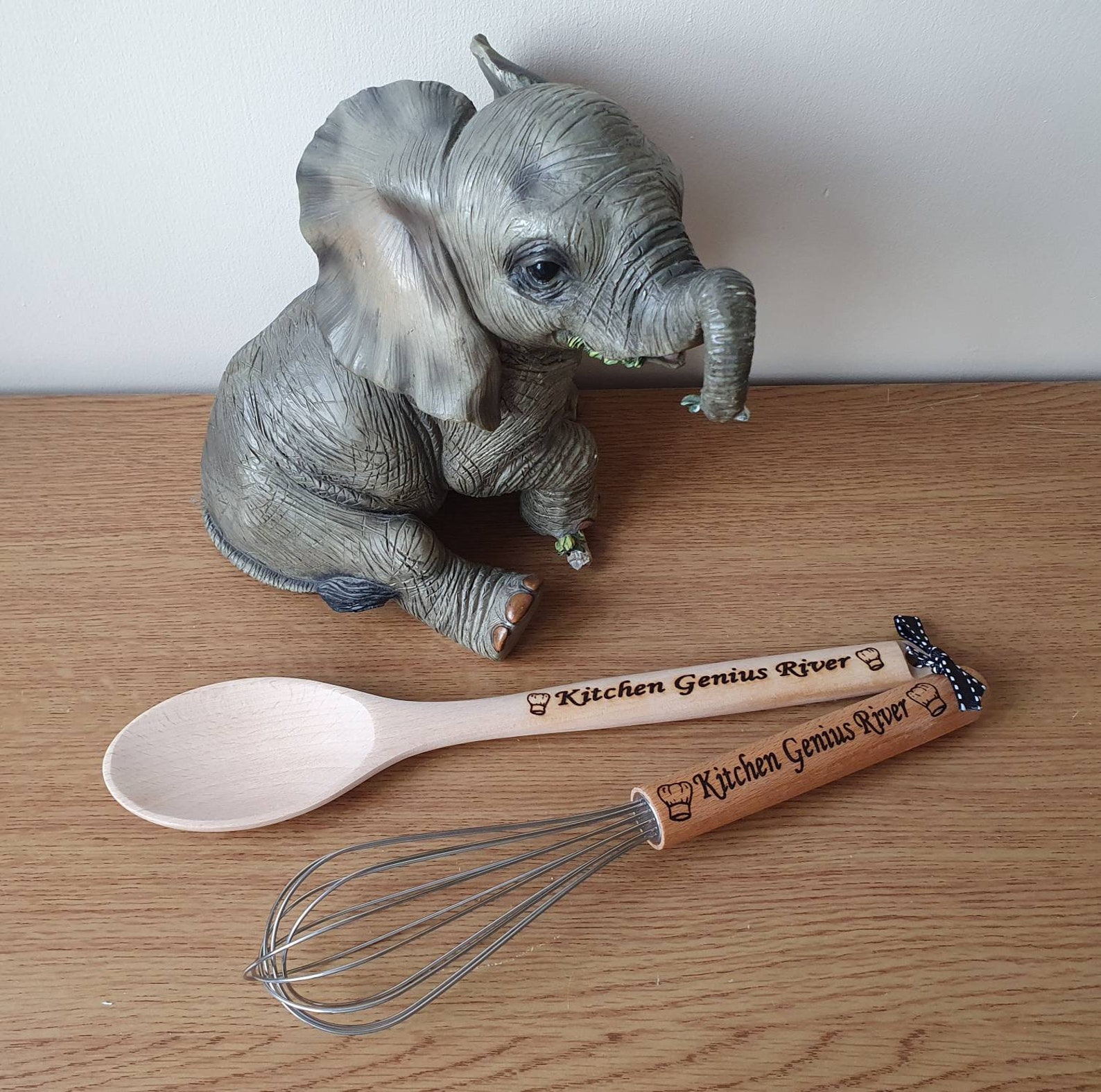 Personalised Engraved Baking Set Kitchen Utensils Childrens Etsy UK