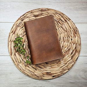 Personalized Leather Journal Refillable, A5 Notebook Journal Cover, Genuine Leather Handmade Journal, Prayer Journal Diary, Anniversary Gift