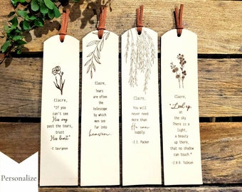 Custom Bookmark, Friendship Gift, Olive Branch, Sympathy Gift, Grief Gift, Willow Tree, Forget Me Not, Poppy, Encouragement Gift for Women