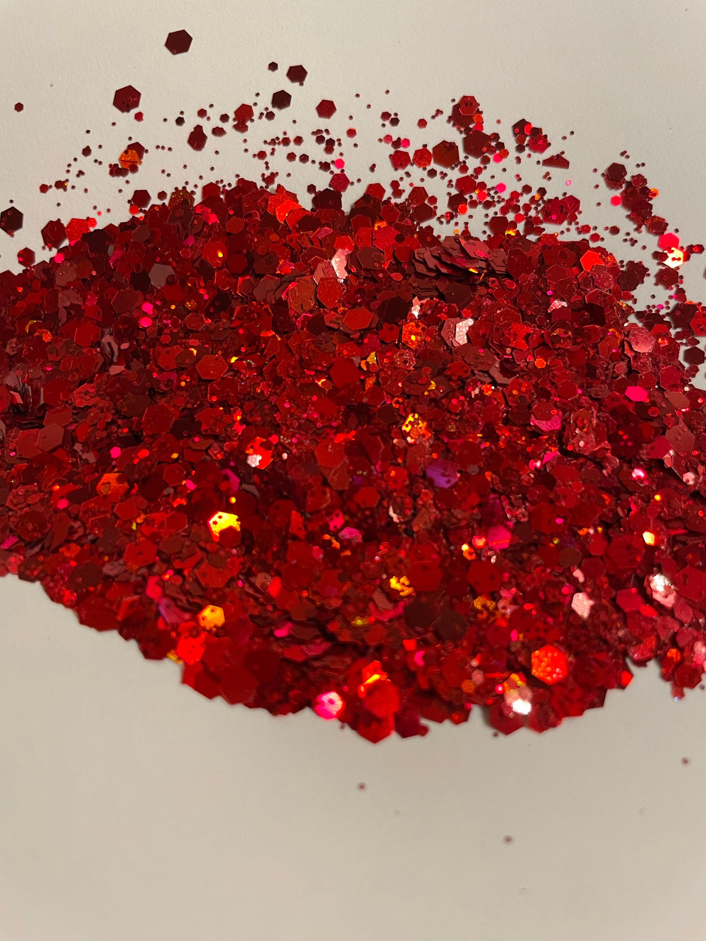 Queen of Hearts Chunky Glitter Mix