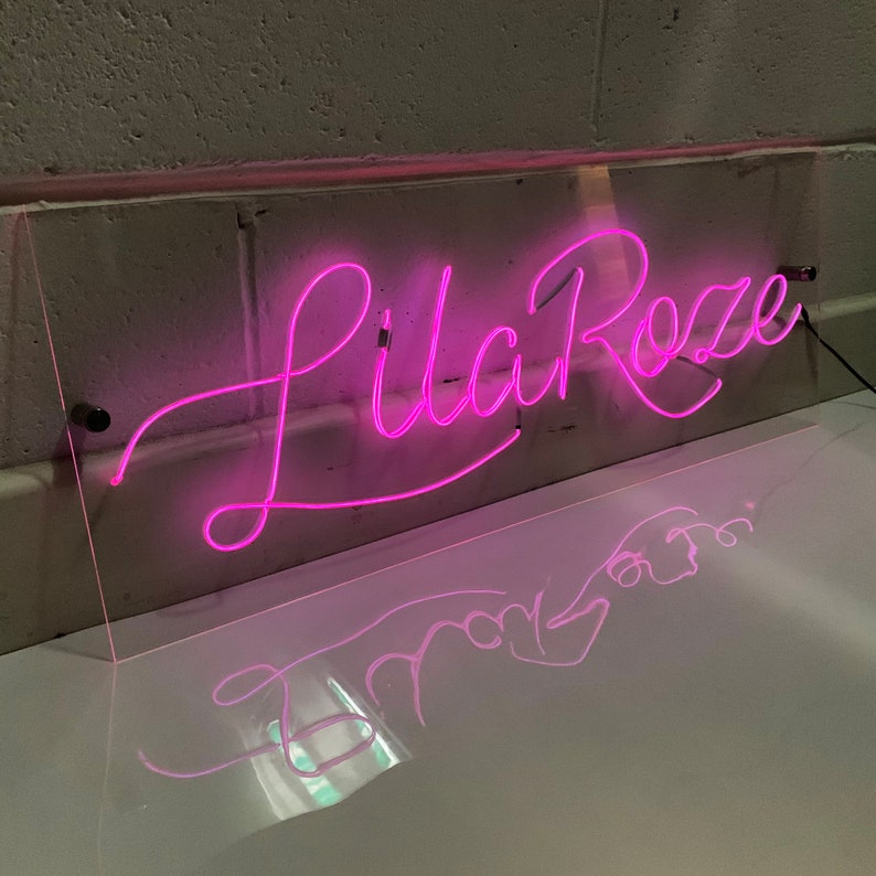 Made to Order Neon Sign Bespoke Customised Neon Etsy UK