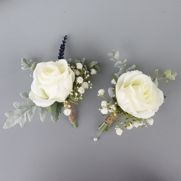 Wedding Buttonhole Etsy