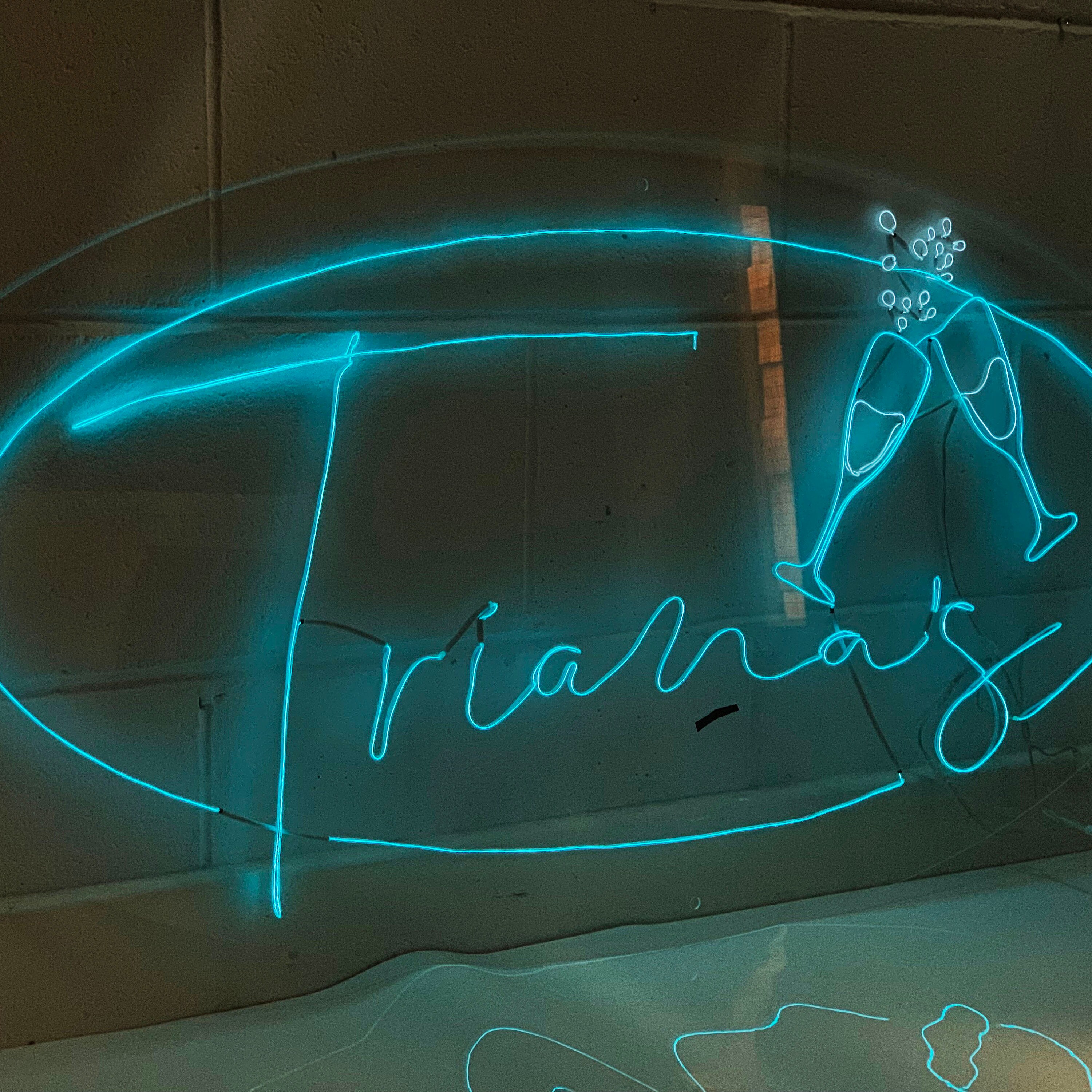 Home Bar neon sign neon wall art neon decor personalised | Etsy