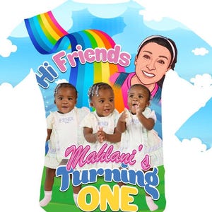 Hi Friends, Ms Rachel birthday shirt, Mrs. Rachel Matching Family Birthday Shirt, Can You Say Custom, Icky Sticky Bubblegum