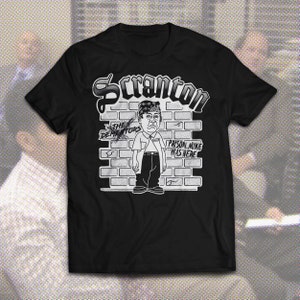 Prison Mike The Office Black Navy Short-Sleeve Unisex T-Shirt
