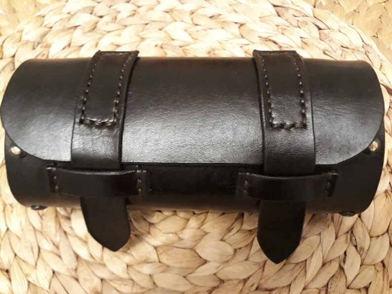 Purse,Possibles Pouch Bushcraft Survival Leather and Wood Belt Handmade