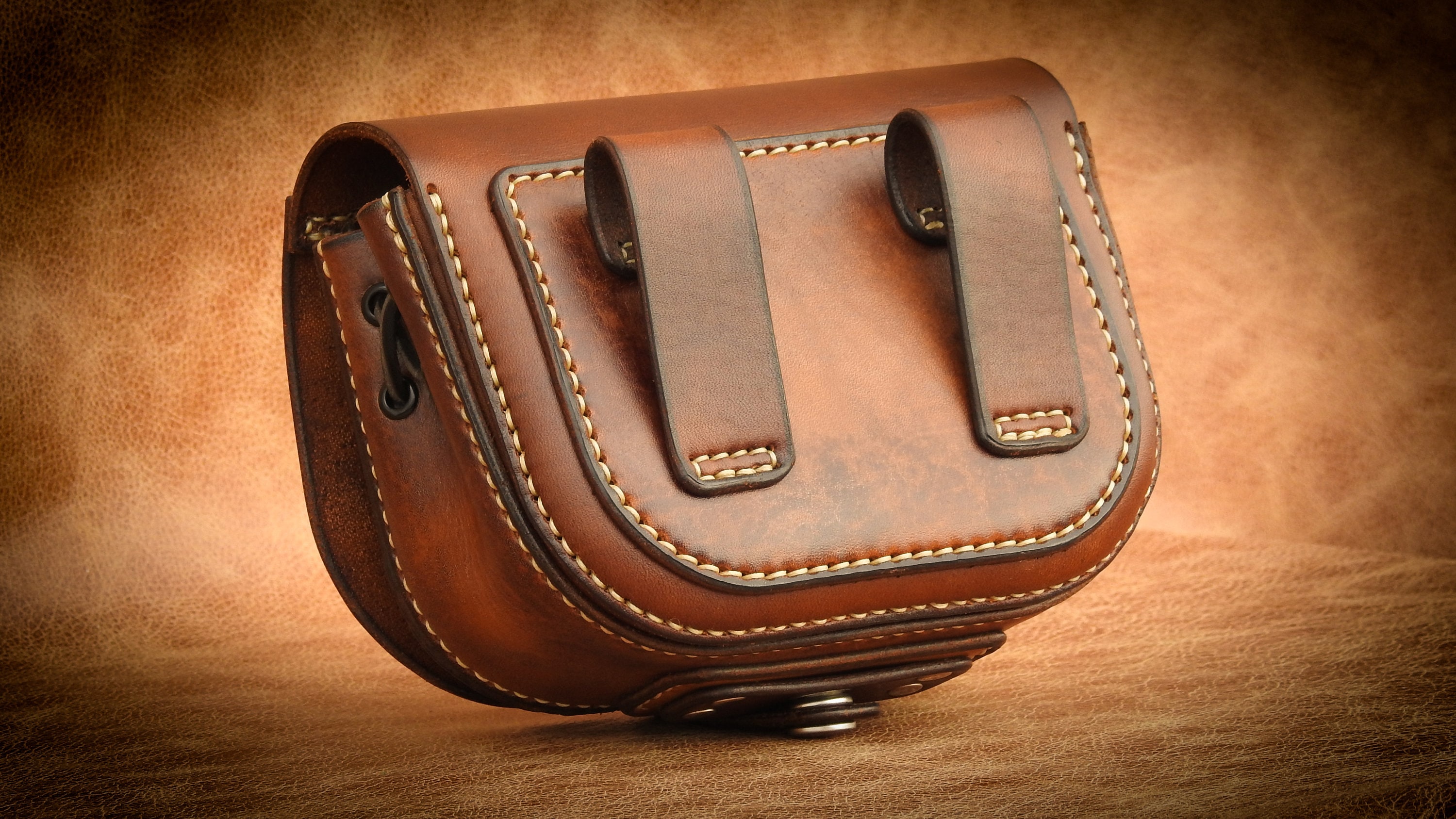 Leather Belt Pouch/Purse/Possibles Pouch Bushcraft/Survival Etsy