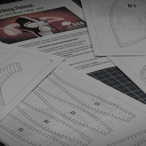 Leather Viking Helmet Patterns and Video Tutorial - Etsy