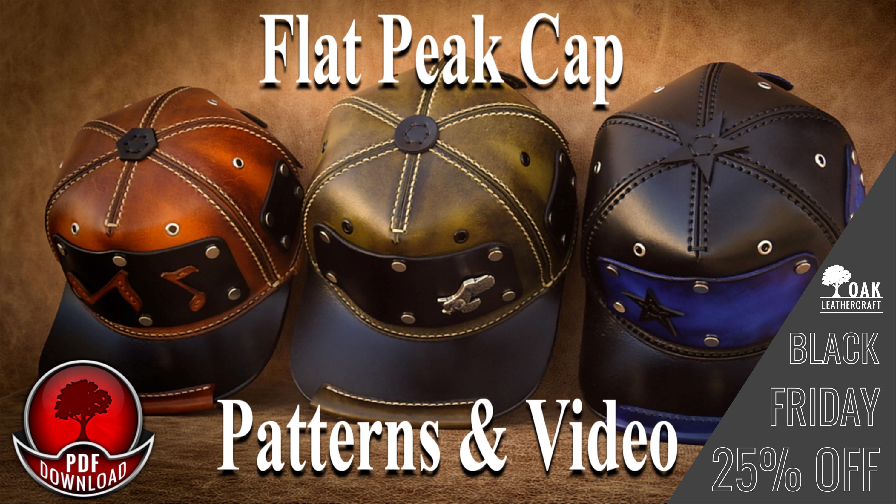 Flat peak caps for sale sales
