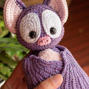 Halloween crochet bat pattern, Christmas crochet amigurumi pattern ENG image 9