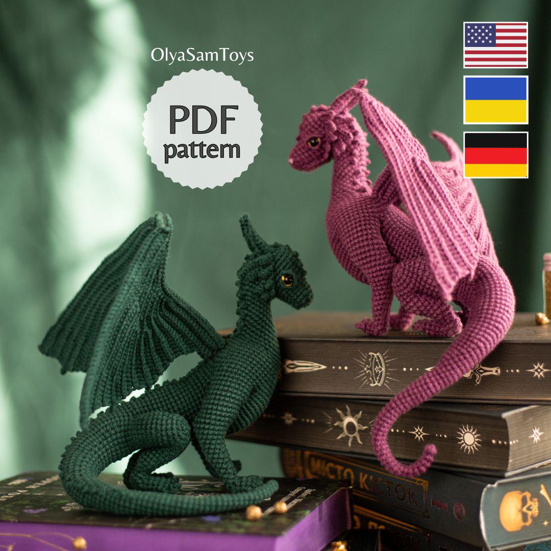 Three headed dragon - Etsy 日本