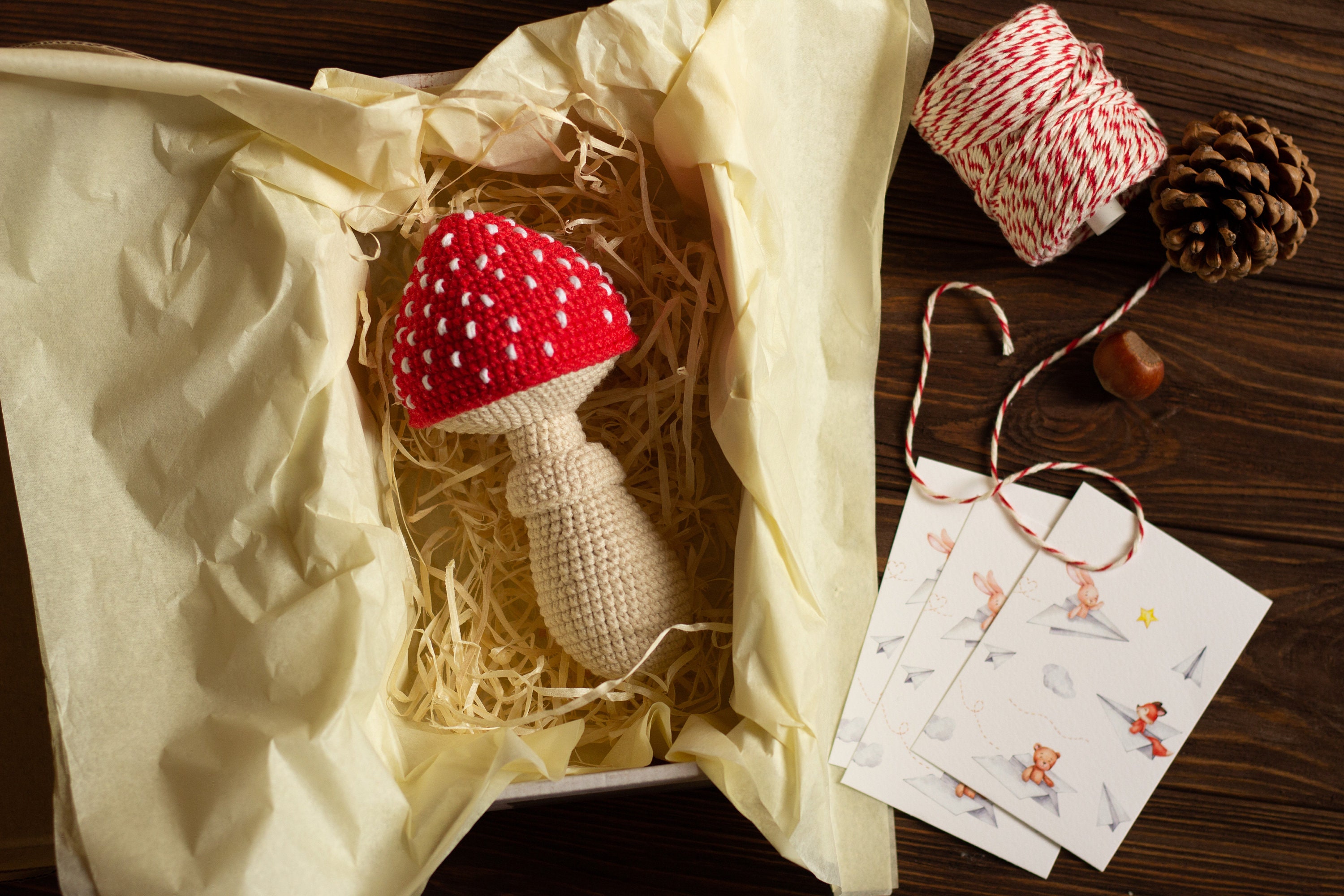 Mushroom baby and toddler toys newborn photo prop sensory | Etsy