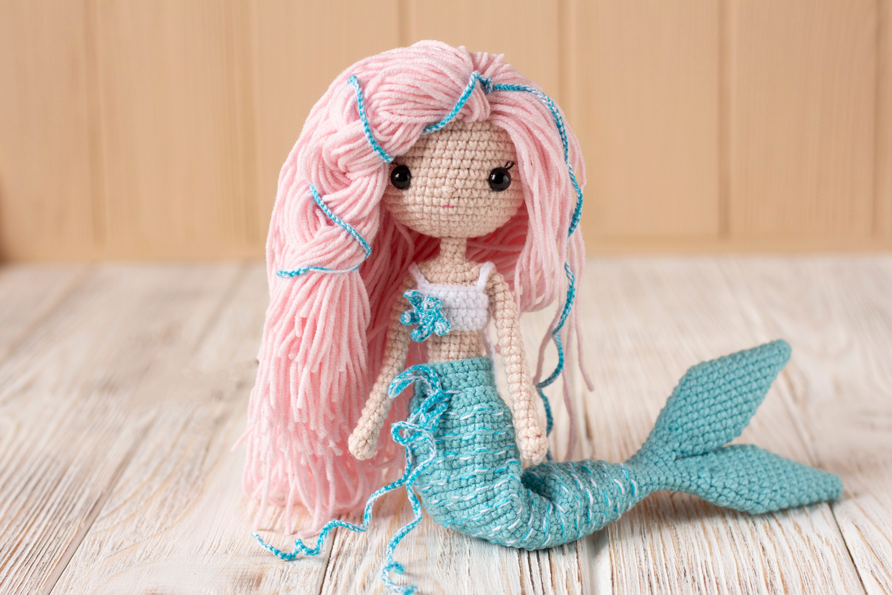 Mermaid doll gift for goddaughter or 5 year old girl gift Etsy