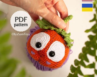 Halloween  Crochet Pumpkin Amigurumi Pattern (EN/UK)