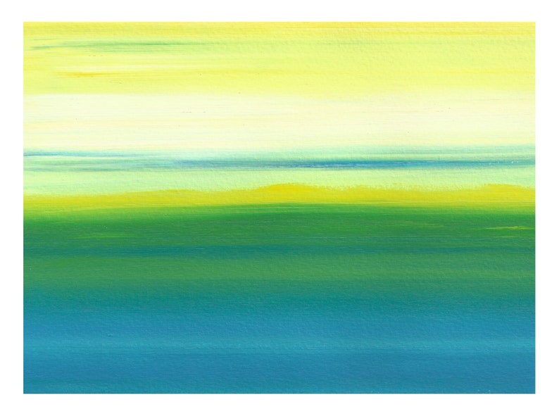 Abstract Color Field Print image 2