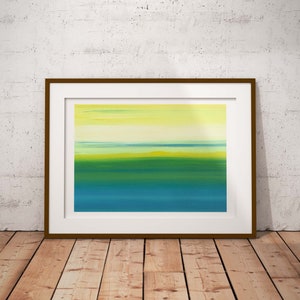 Abstract Color Field Print image 1