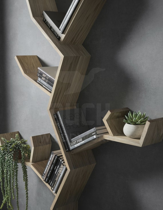 Oak tree bookshelf outlet