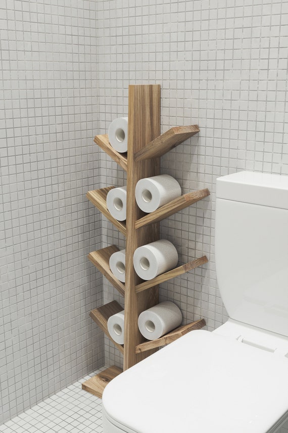 Toilet Paper Holder, Toilet Paper Stand, Toilet Paper Shelf, Bathroom  Shelf, Bathroom Decor, Toilet Paper Holder Stand, Toilet Paper Storage 