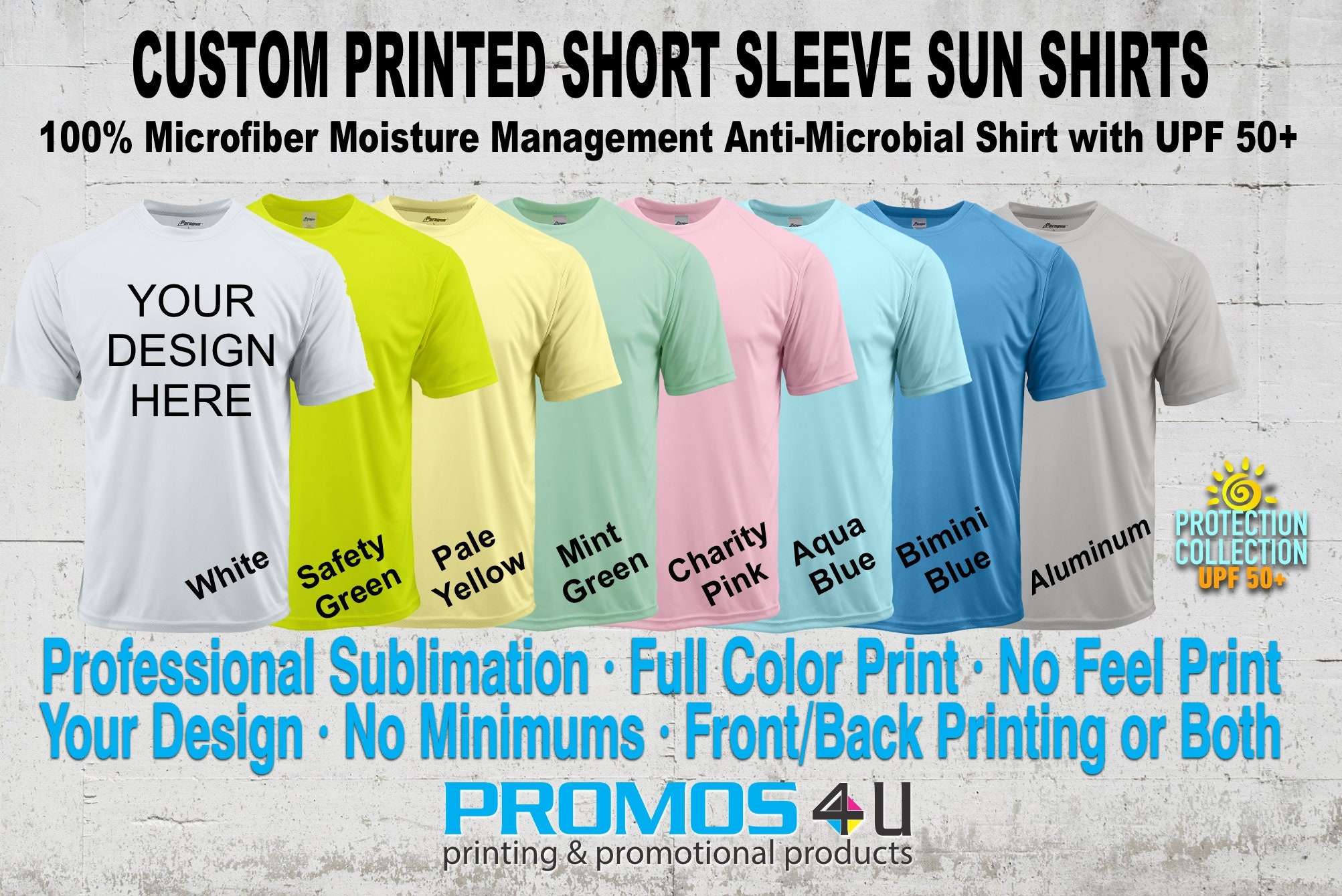 Family Matching Shirts Personalized Adventure Sun Shirt SPF 50