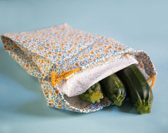 Bulk bag in floral fabric, large format