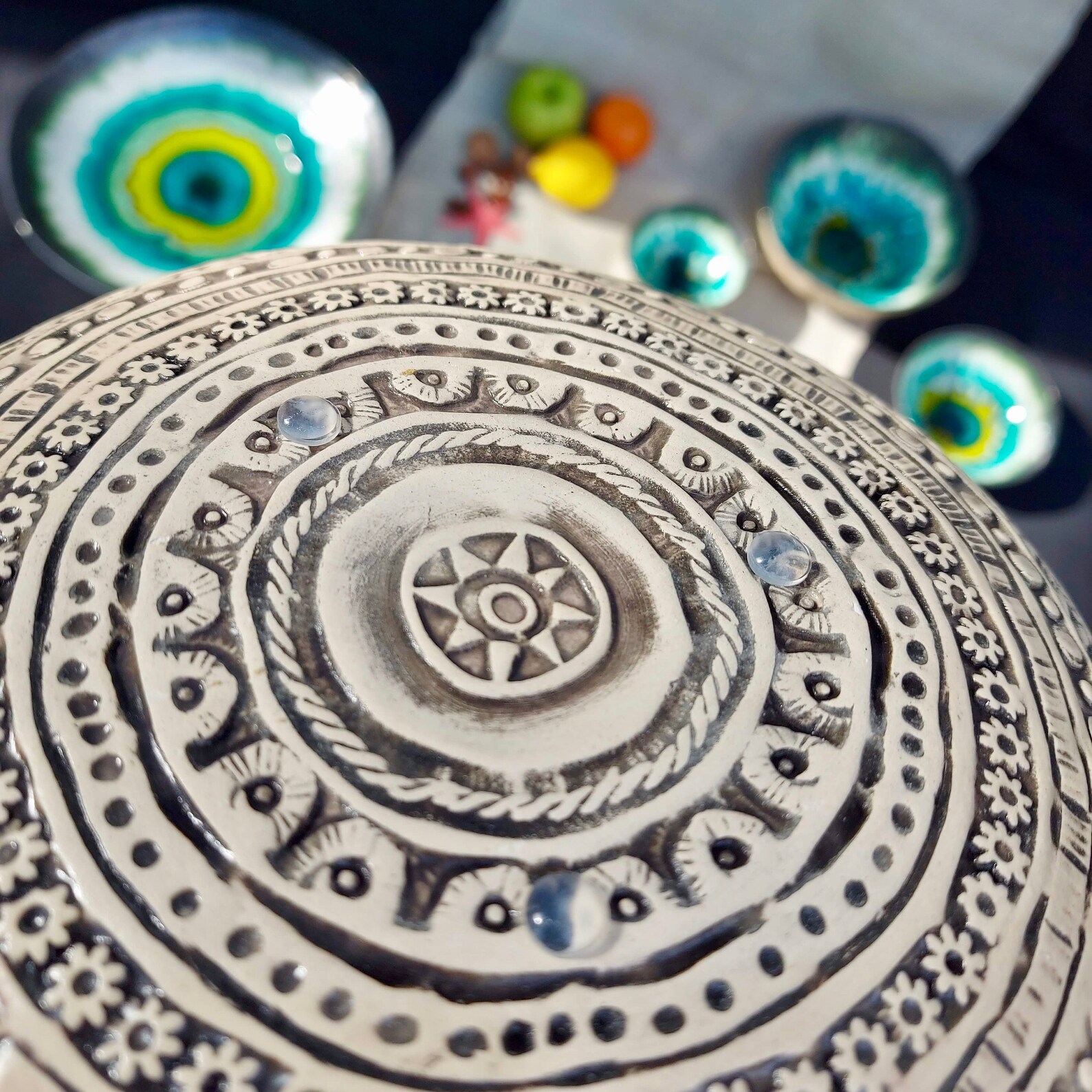 Ceramic Bowl Handmade Pottery Fruit Bowl Gift for Her Etsy