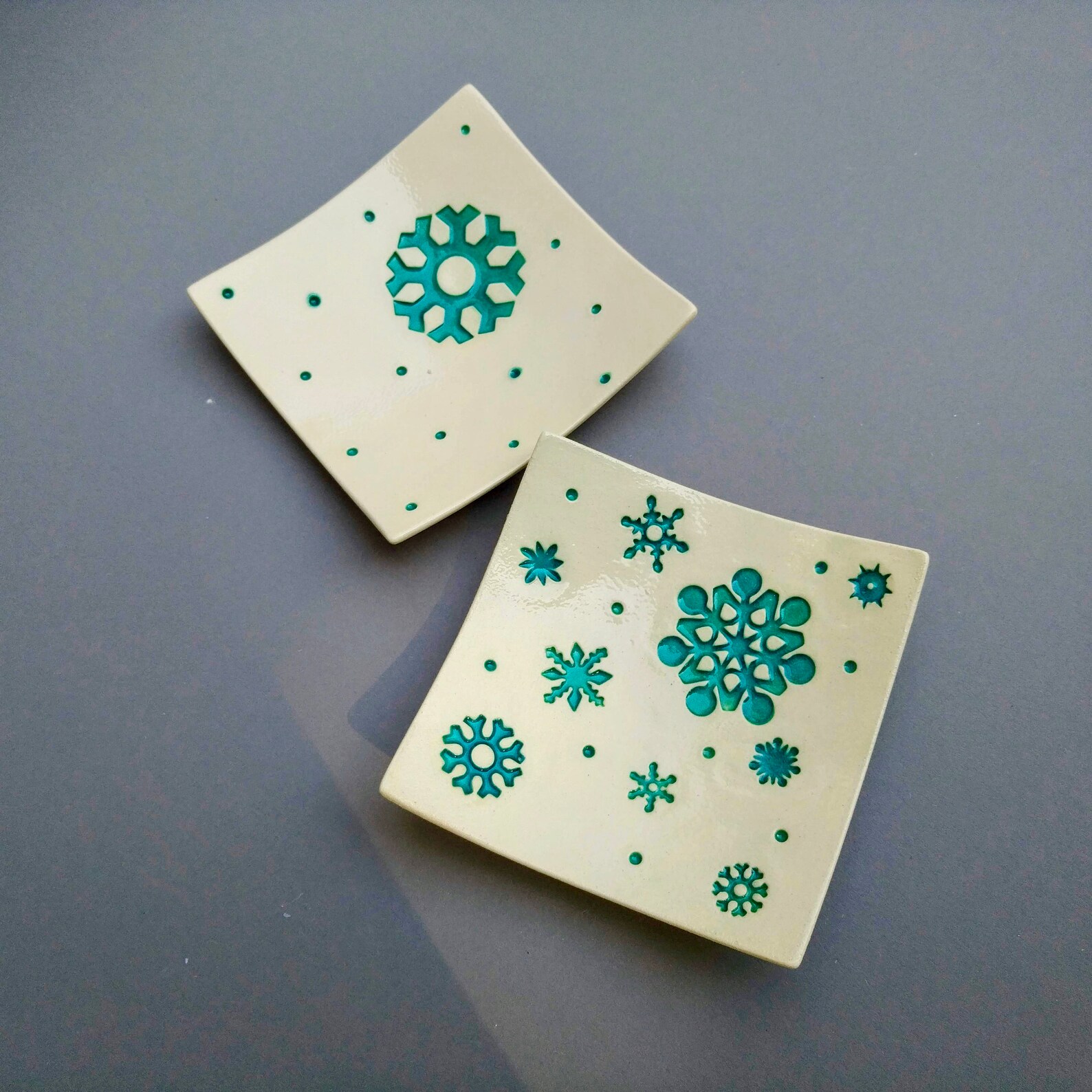 Ceramic Set Plate Pottery Plates Small Ceramic Plates Etsy