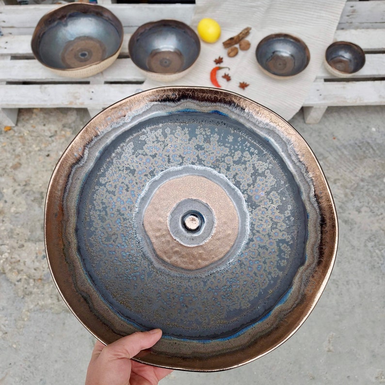 Ceramic Plate Gift for Him Wall Decor Ceramic Bowl Art Etsy