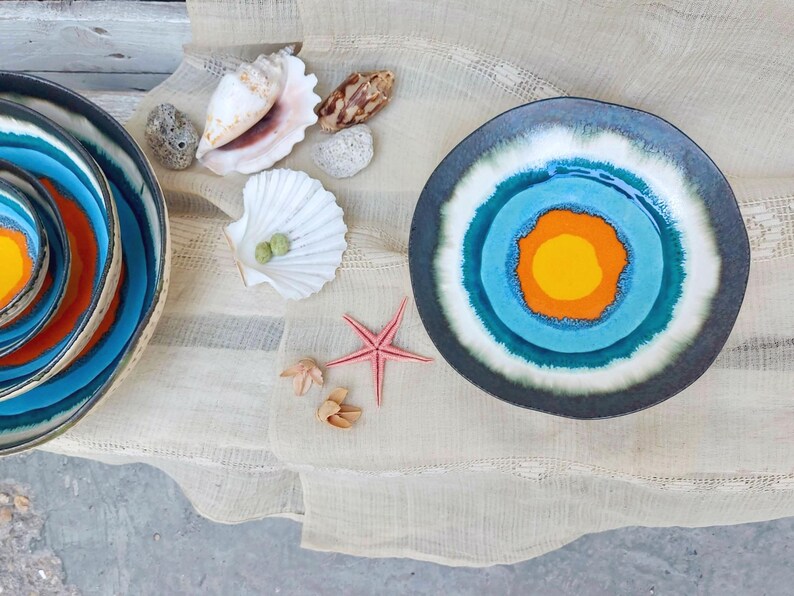 Ceramic Small Wall Plate – Handmade Decorative Art and Unique Home Accent image 10