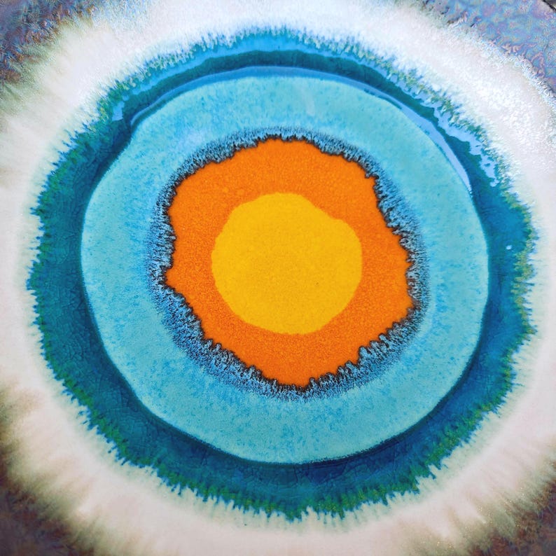 Ceramic Small Wall Plate – Handmade Decorative Art and Unique Home Accent image 6